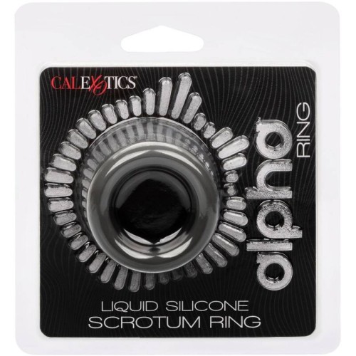 Alpha Liquid Silicone Double Scrotum Ring