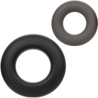 Alpha Set of 2 Prolong Rings Gray - Liquid Silicone