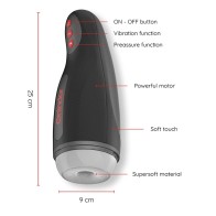 Seoul Male Vibrating Masturbator with App Control - Ultimate Pleasure