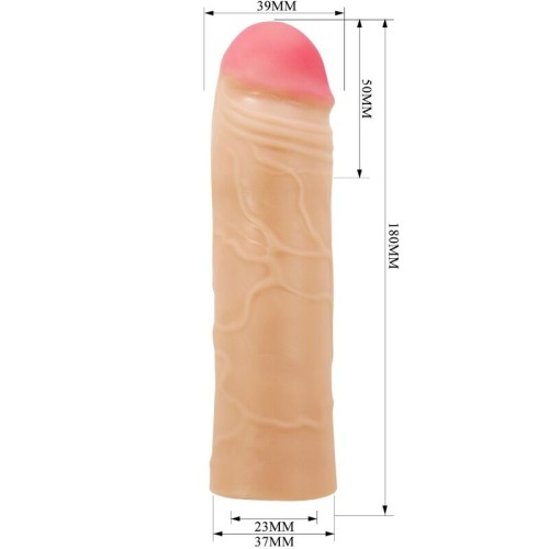 Pretty Love Penis Extender Sleeve for Enhanced Pleasure