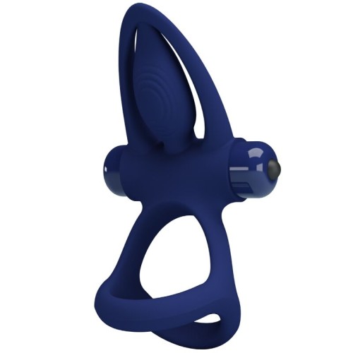Pretty Love Double Ring Vibrator for Couples