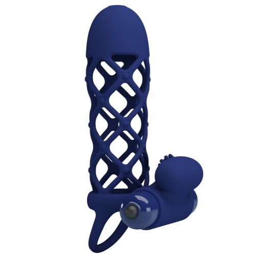 Pretty Love Giann Vibrating Ring with Silicone Sleeve for Intense Fun