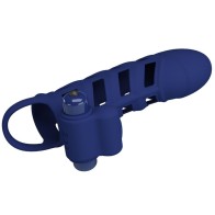 Pretty Love Altaf Vibrating Ring Blue