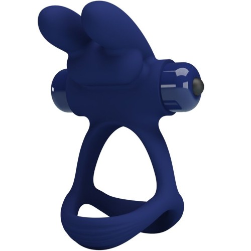 Pretty Love Hugh Double Vibrating Ring Set