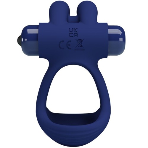 Pretty Love Hugh Double Vibrating Ring Set