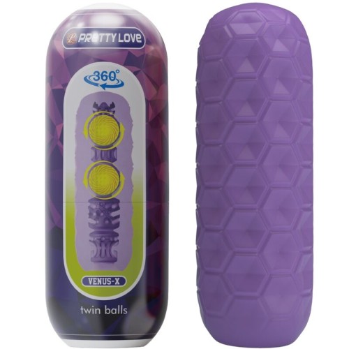 Masturbador Masculino Twin Balls para Placer Máximo