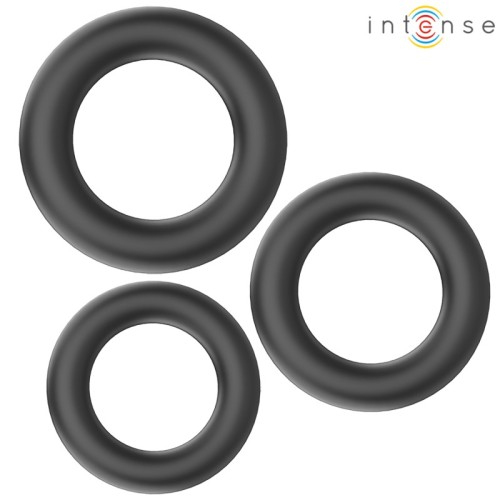 Conjunto de Anillos Básicos Para Pene Hugh de Silicona | Mejora Tu Placer