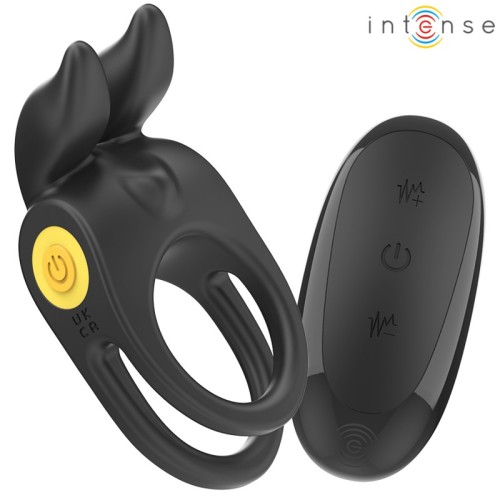 Intense Sam Double Vibrator Ring Black