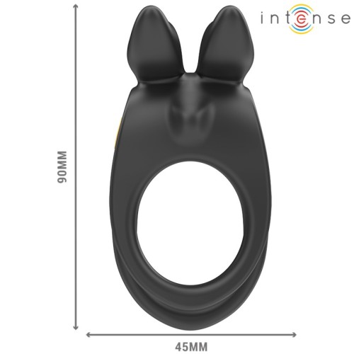 Intense Sam Double Vibrator Ring Black
