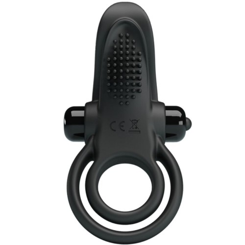 Doble Anillo Vibrador Con Estimulador Clítoris