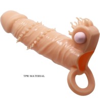 Connor Penis Sleeve + Clitoris Stimulator | Enhance Pleasure