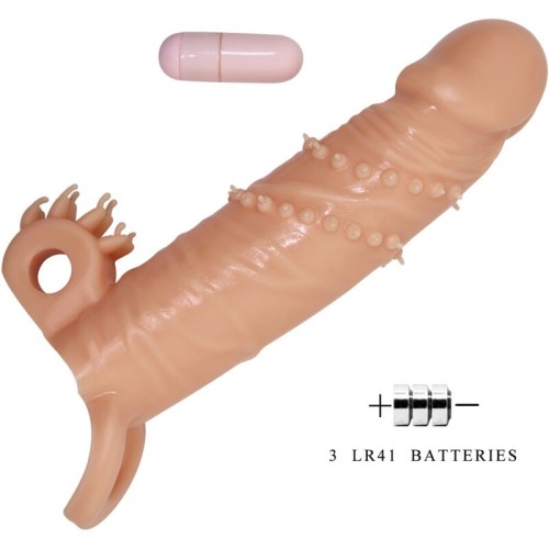 Connor Penis Sleeve + Clitoris Stimulator | Enhance Pleasure