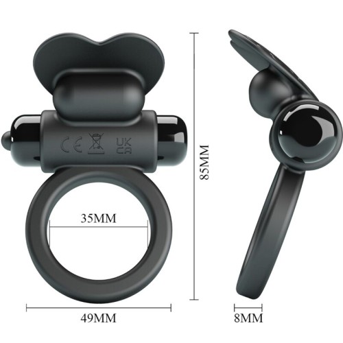 Debonaire Vibrating Rabbit Cock Ring 10 Vibrations