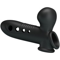 Crane Funda Para Pene Con Airbag Negro Placer Mejorado