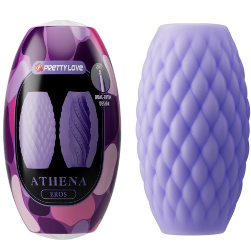 Athena Eros Male Masturbator Purple - Premium Pleasure