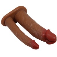 Yairon Double Penis Sleeve with Extension for Enhanced Pleasure