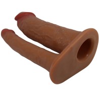 Yairon Double Penis Sleeve with Extension for Enhanced Pleasure
