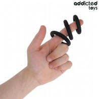 Addicted Toys Silicone Cock Ring Set