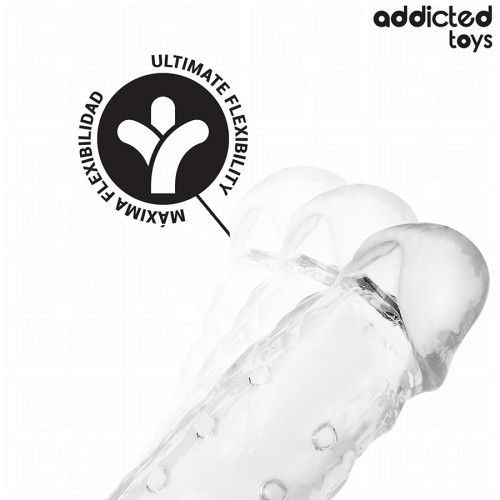 Addicted Toys Transparent Penis Sleeve Size M