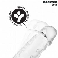 Addicted Toys Transparent Penis Sleeve Size M