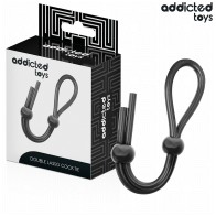 Double Loop Silicone Penis Rope Addicted Toys