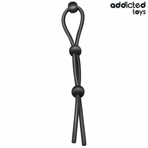 Triple Loop Silicone Penis Rope for Control