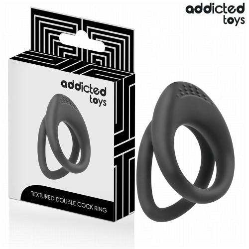 Double Textured Penis Ring for improved pleasure