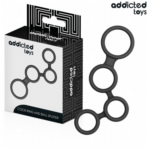 Divided Testicle Ring for Men