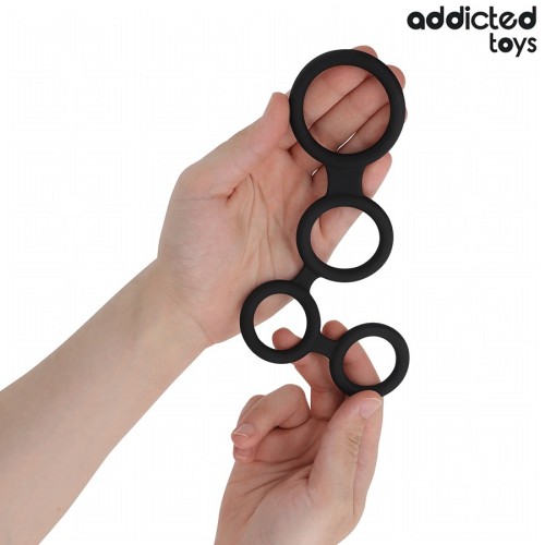 Divided Testicle Ring for Men