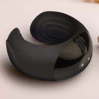 Rocks-Off Echo Black Vibrating Masturbator with 10 Vibration Modes