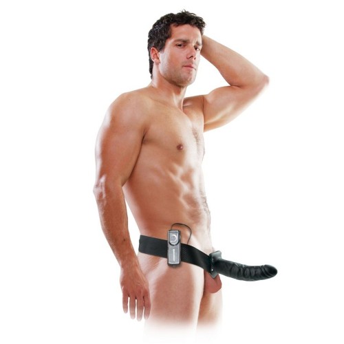 Hollow Vibrating Harness for Enhanced Pleasure