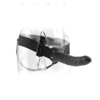 Hollow Vibrating Harness for Enhanced Pleasure