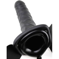 Hollow Vibrating Harness for Enhanced Pleasure