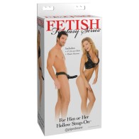 Hollow Adjustable Harness Black 15 cm