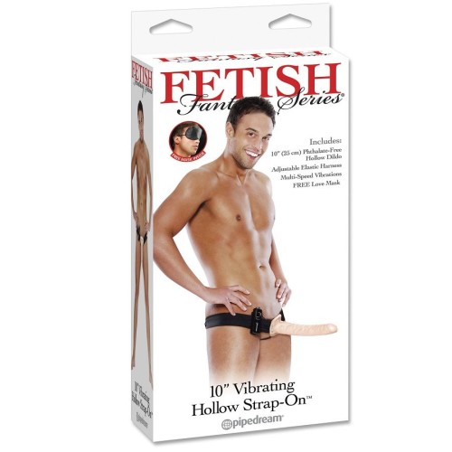 Adjustable Hollow Harness with Vibrator 23.6 cm