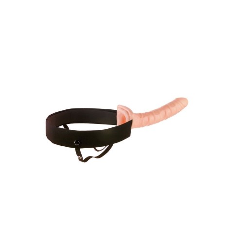 Adjustable Hollow Strap-On Harness Natural 25.4 cm