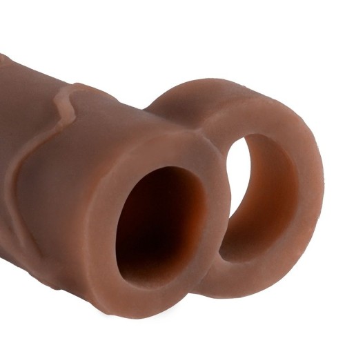 Fantasy X-Tensions Perfect 2 Penis Extension with Strap Brown
