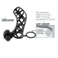 Fantasy X-Tensions Silicone Sleeve with Vibrator