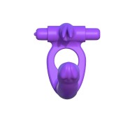 Double Penetration Ring with Rabbit - Ultimate Pleasure