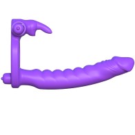 Double Penetration Ring with Rabbit - Ultimate Pleasure