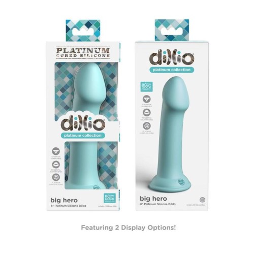 Dillio Platinum Big Hero Dildo - Premium Quality