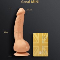 Greal Mini Natural Silicone Vibrator | 6 Vibration Modes