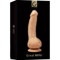 Greal Mini Natural Silicone Vibrator | 6 Vibration Modes