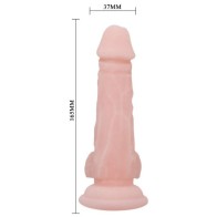 Baile Realistic Dildo Super 16.5cm Natural