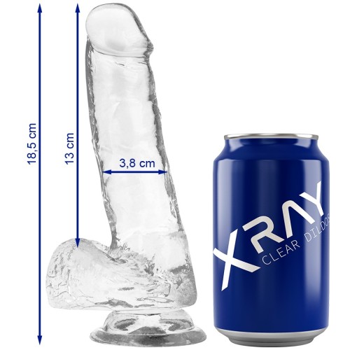 X Ray Clear Realistic Dildo for Intense Pleasure