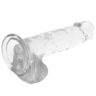 Clear Realistic Dildo 20cm for exciting pleasure
