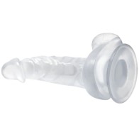 Dildo Realístico Con Ventosa para Diversión Sin Manos