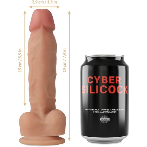 Oliver Realistic Liquid Silicone Dildo 19 cm