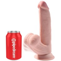 King Cock Plus Dildo with Realistic Balls