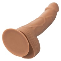 Silicone Studs Brown 6 inch - Realistic Pleasure